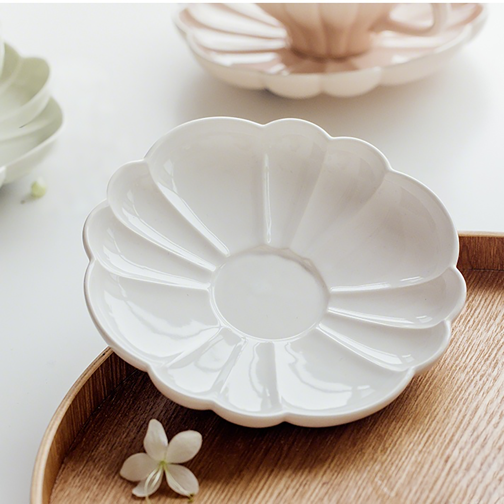 Tasse à café et soucoupe en Série Le Bouquet par Studio M’