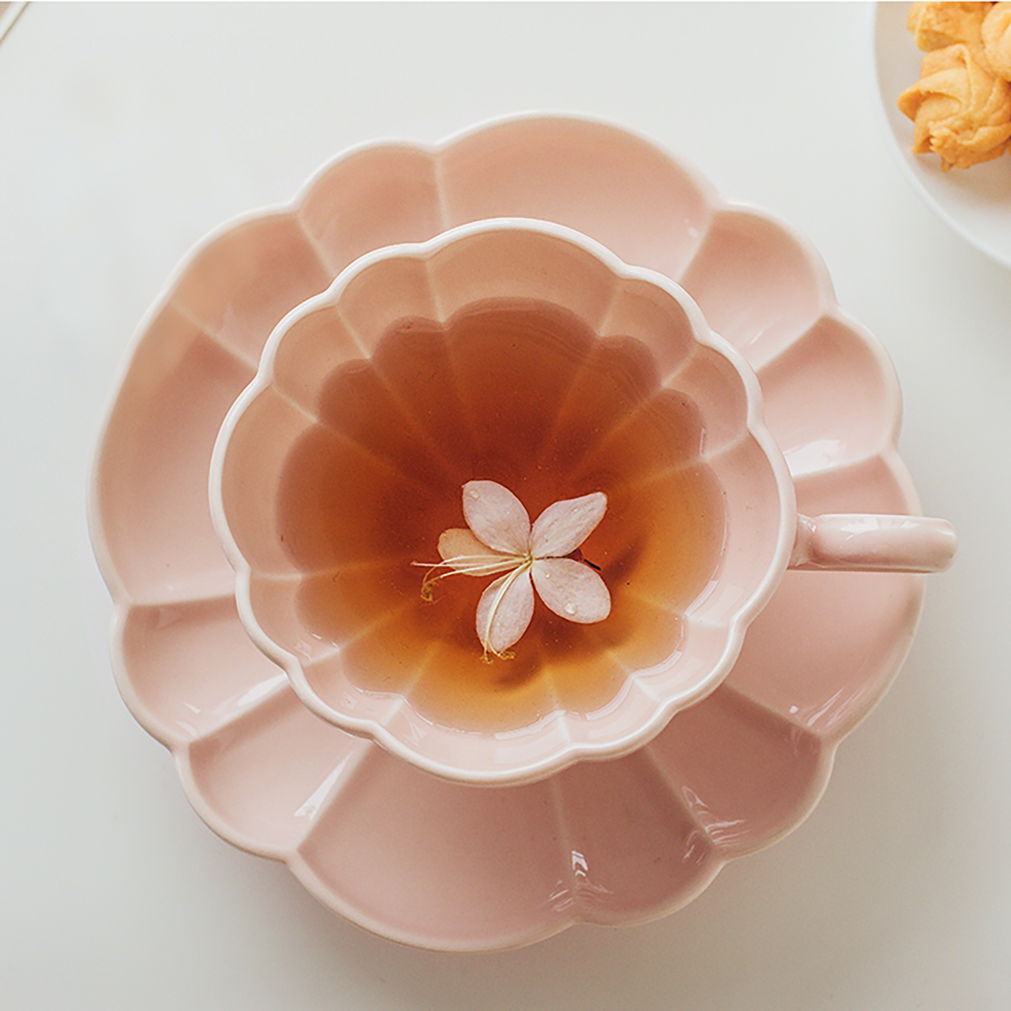 Tasse à café et soucoupe en Série Le Bouquet par Studio M’