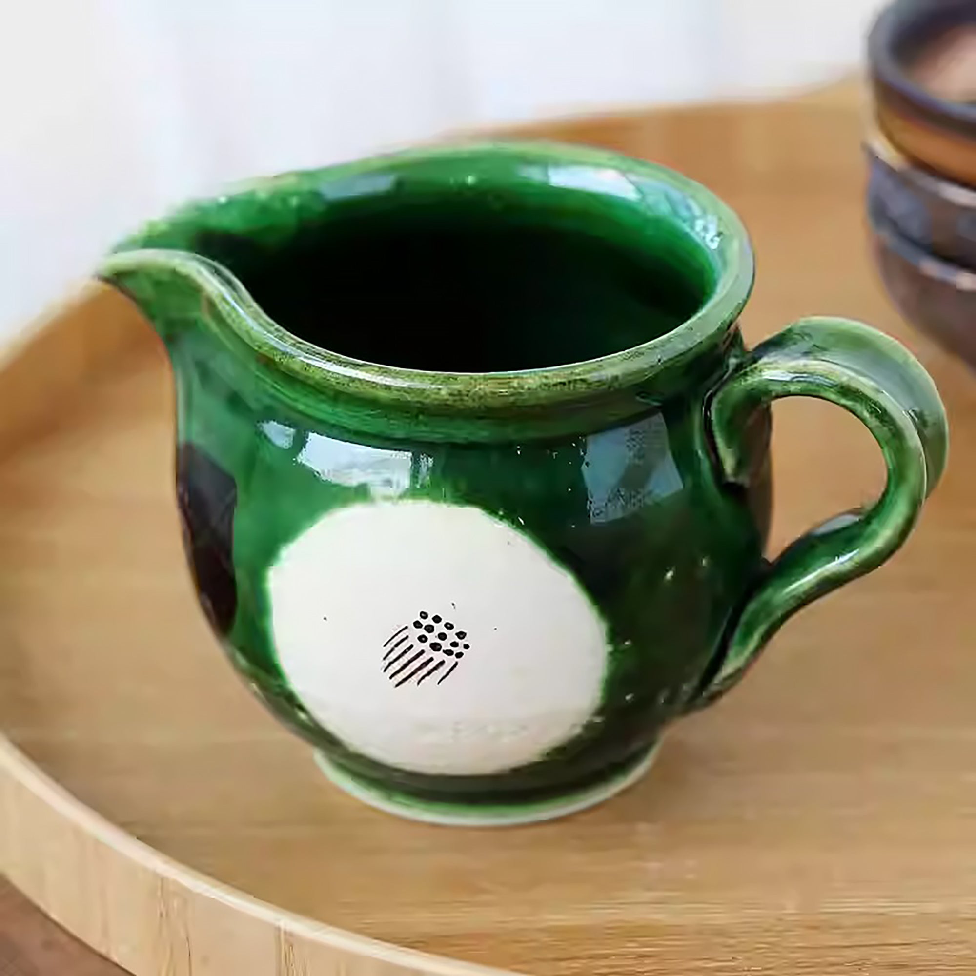 Tasse Katakuchi en grès Tokoname