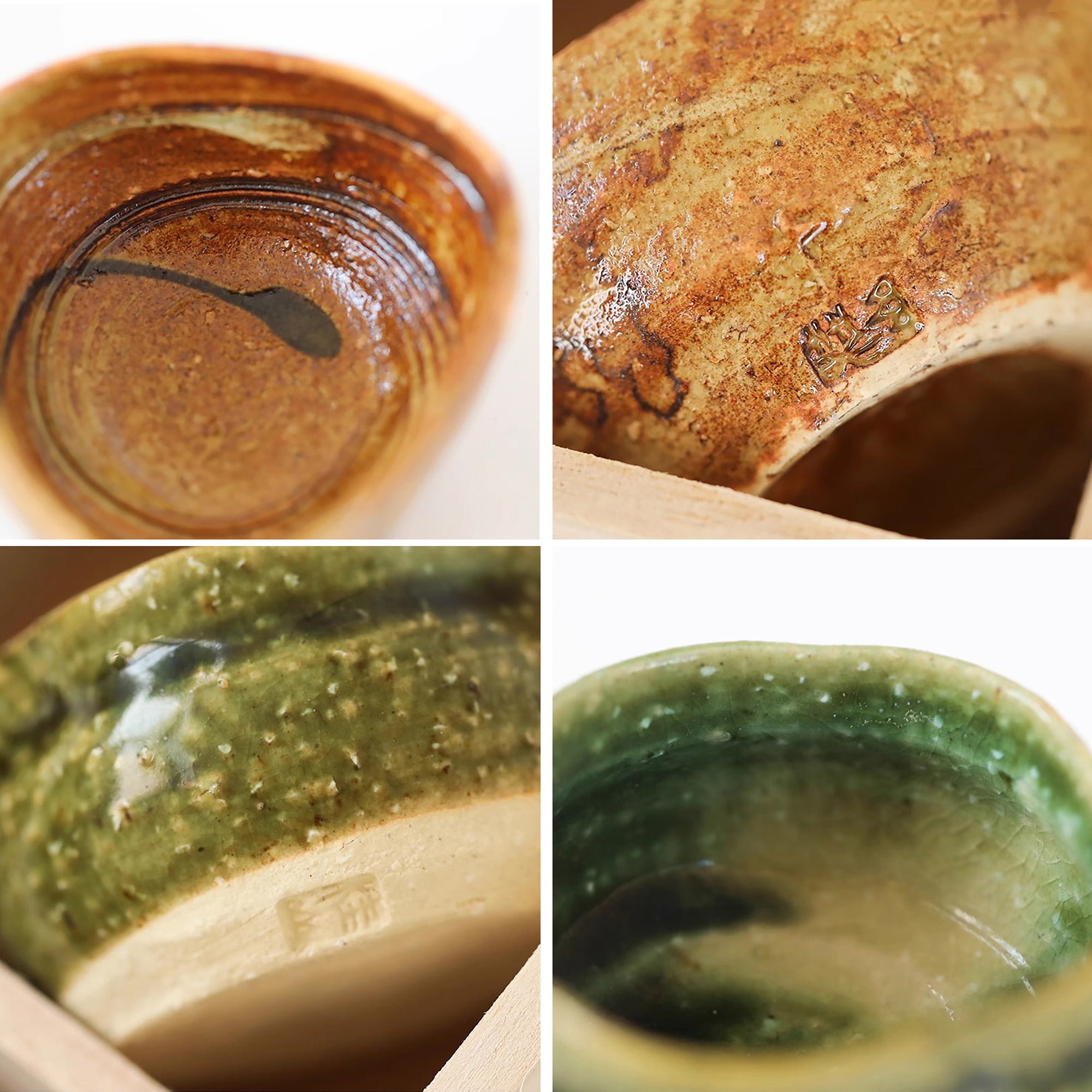 Ensemble de tasses à thé de Awasaka japonaise