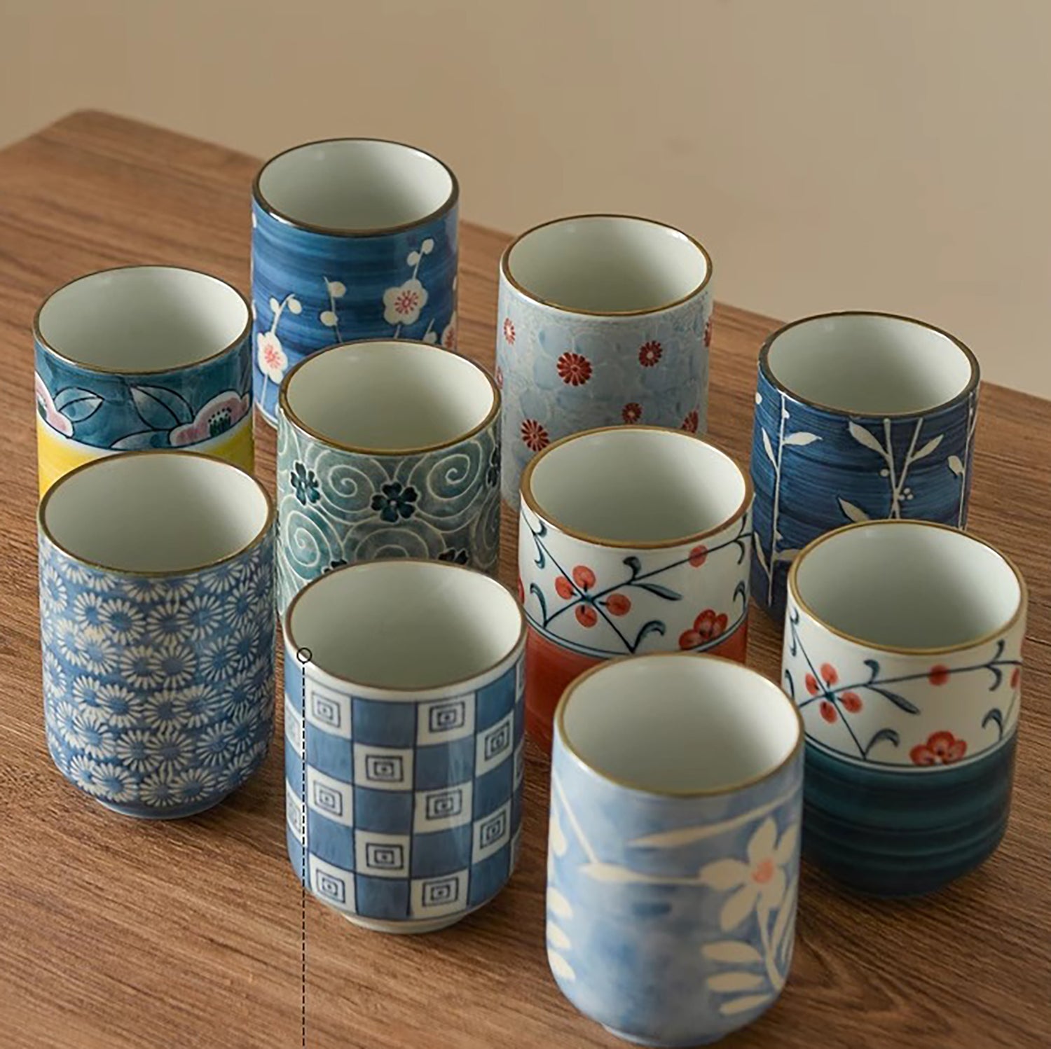 Tasse en céramique style choko japonais