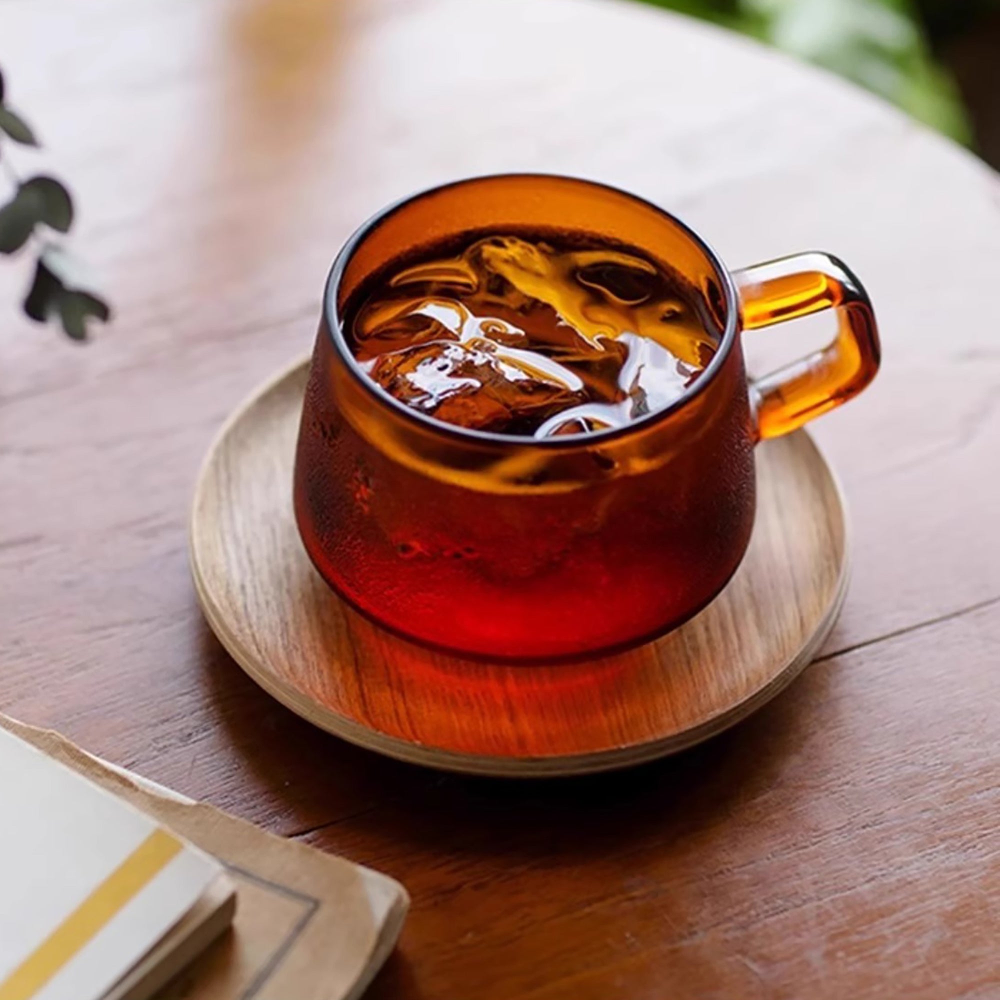 Tasse à café ambre KINTO Style vintage