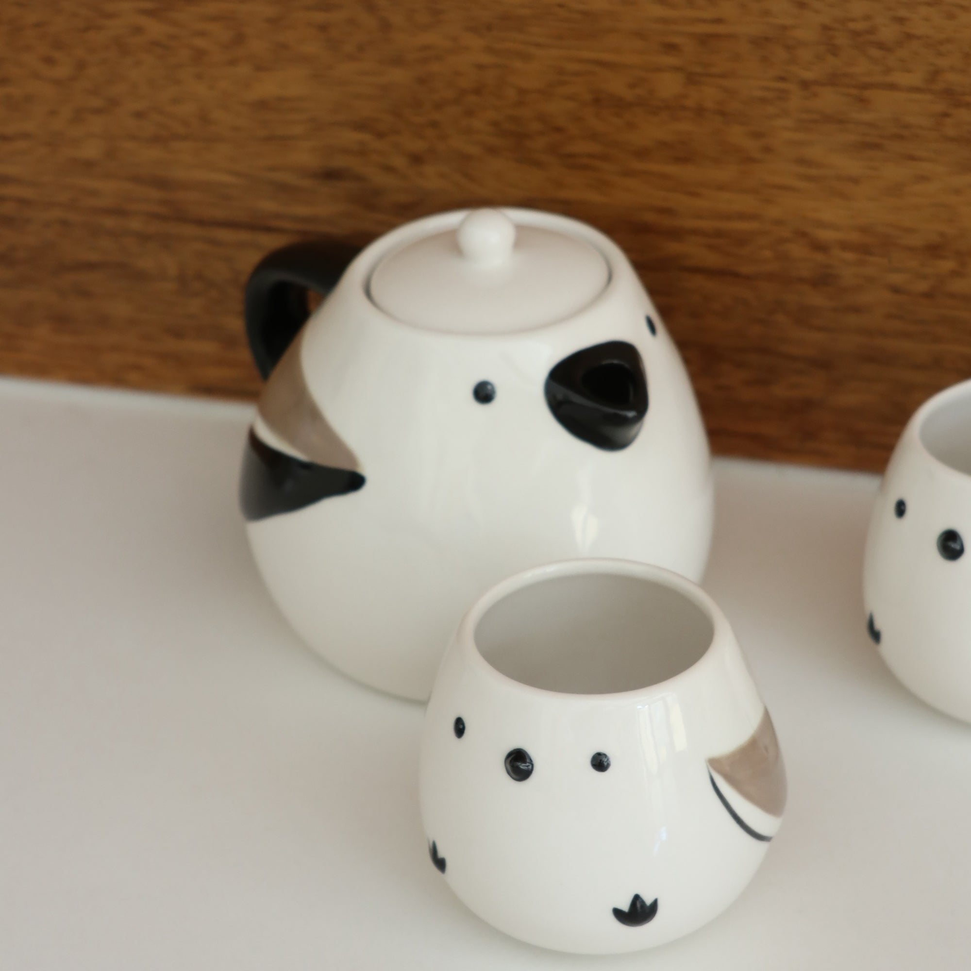 Service à thé Sunart en Série familiale mignonne