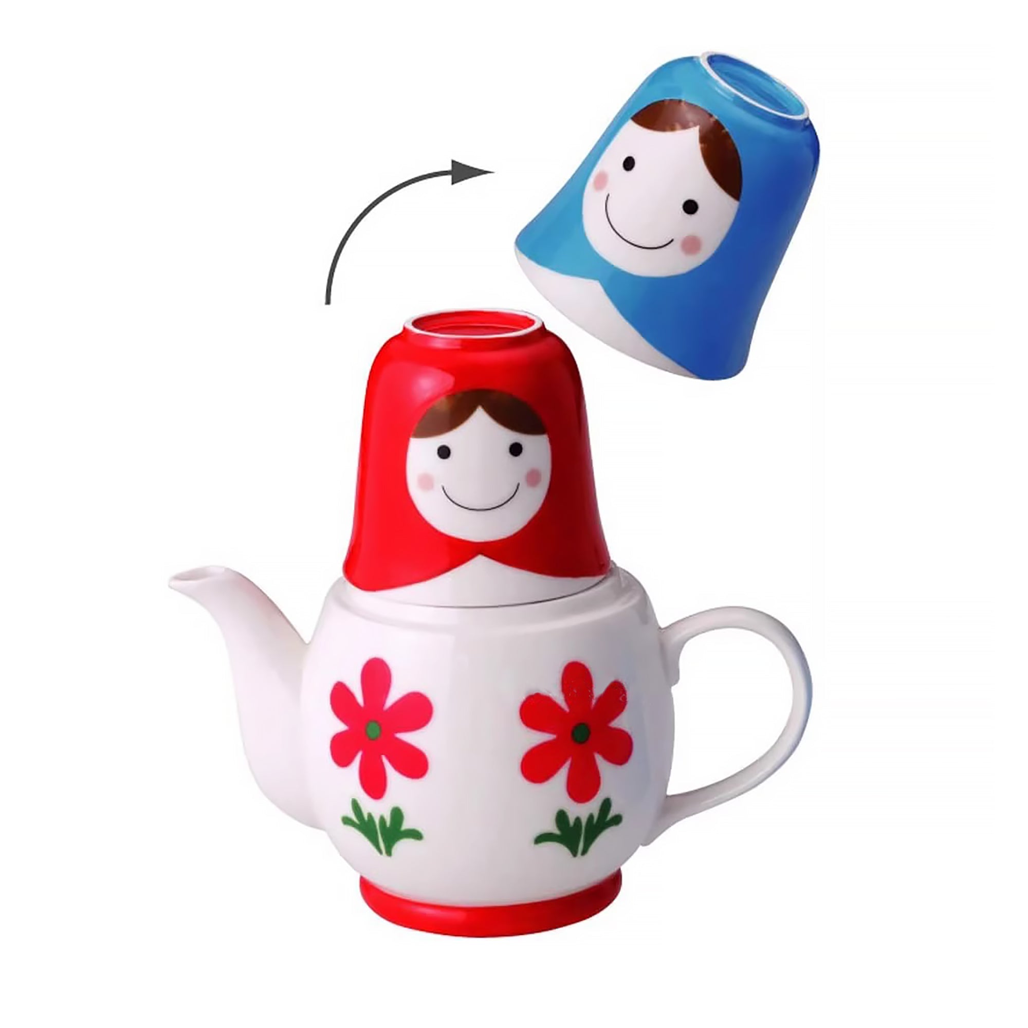 Service à thé Sunart en Série familiale mignonne