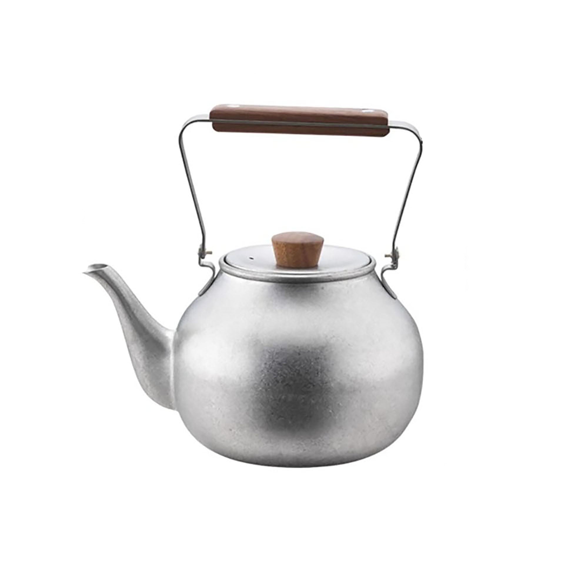 Théière japonaise en inox brossé avec Style rétro minimaliste
