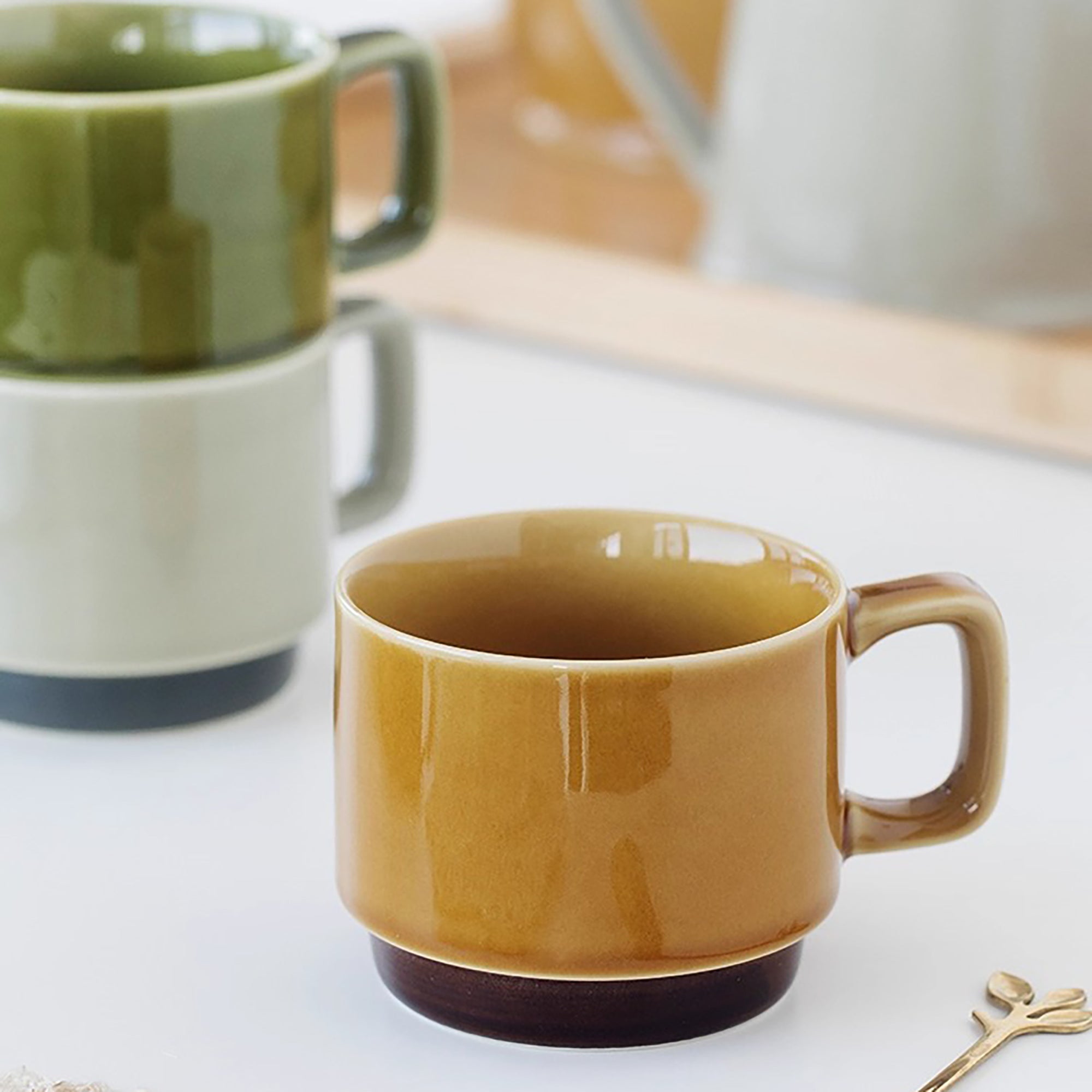 Service à thé en céramique Iga-yaki Tojiki