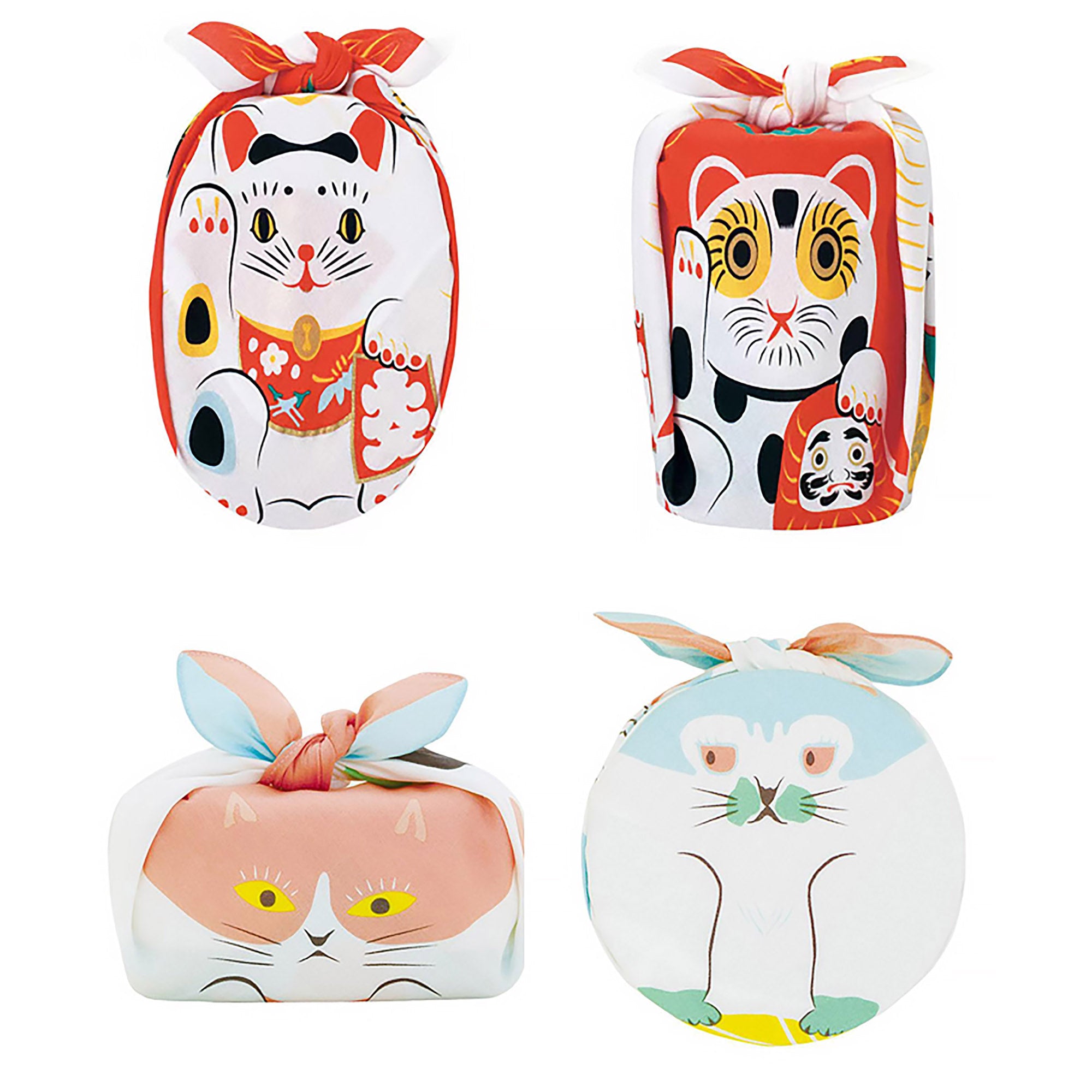 Furoshiki japonais en coton avec Design COCHAE