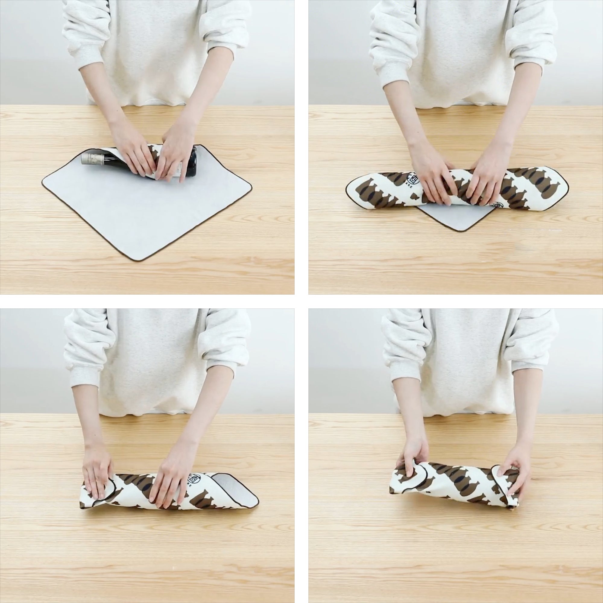 Furoshiki en tissu auto-adhésif Shimoyama