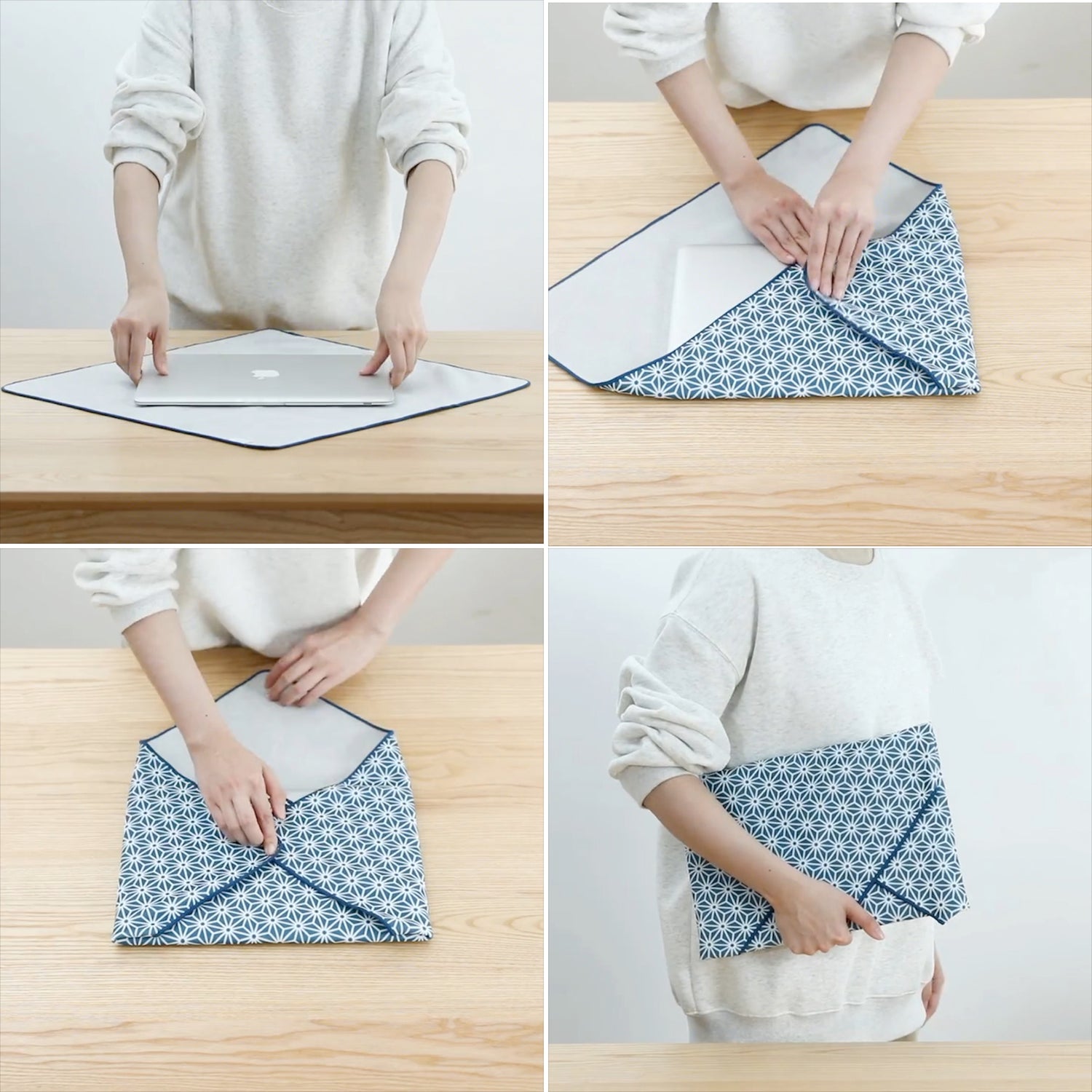 Furoshiki en tissu auto-adhésif Shimoyama