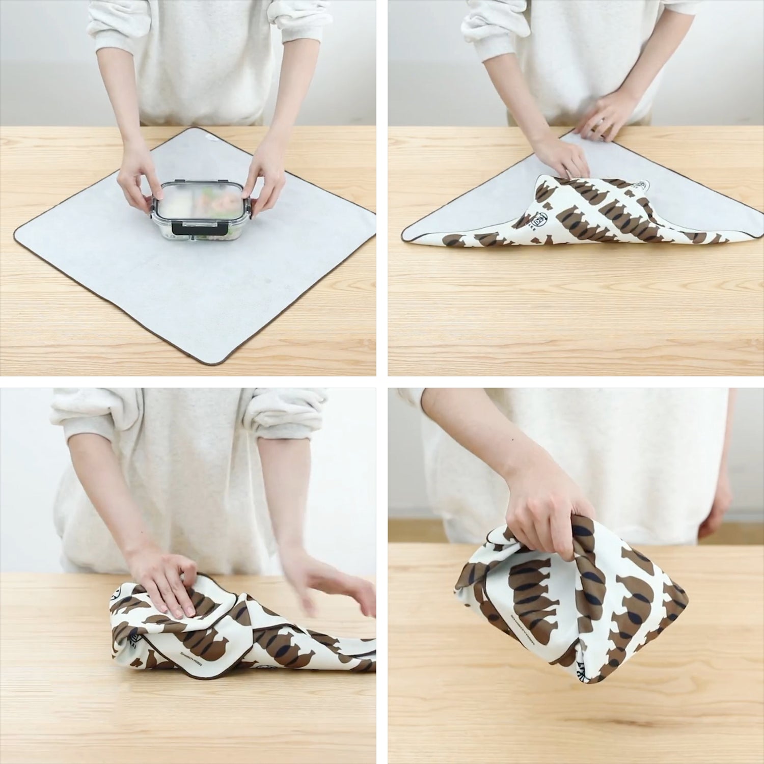Furoshiki en tissu auto-adhésif Shimoyama