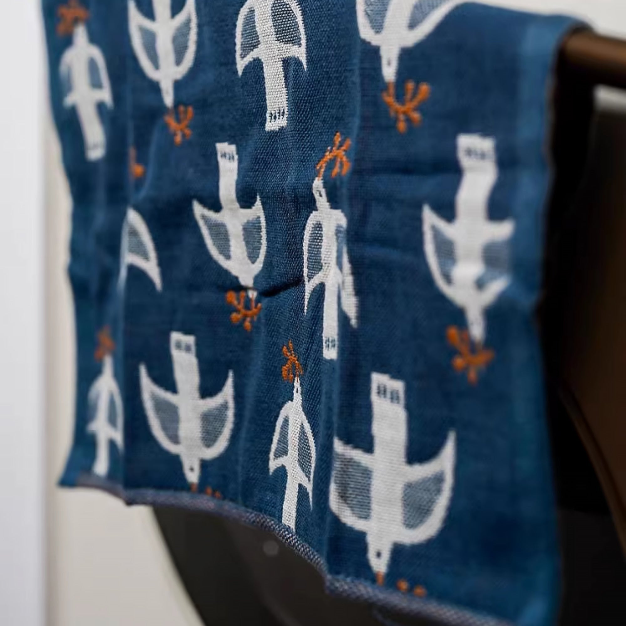 Serviette japonais en coton Série Kukka Lokki