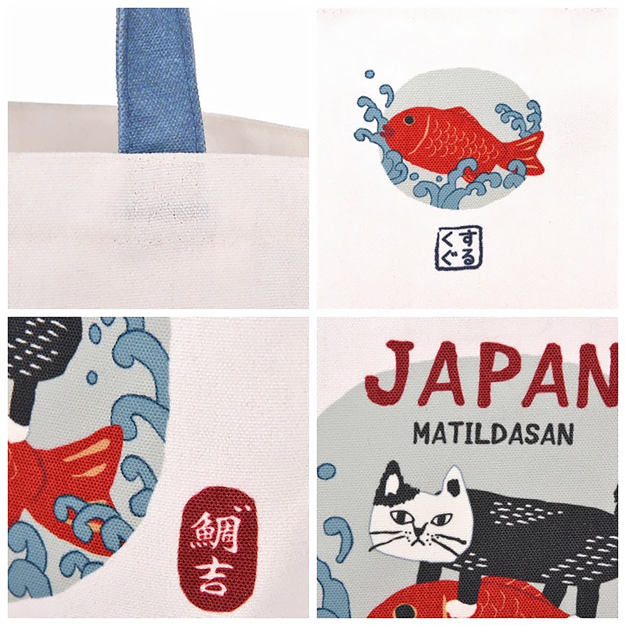 Tote bag en toile Kusuguru