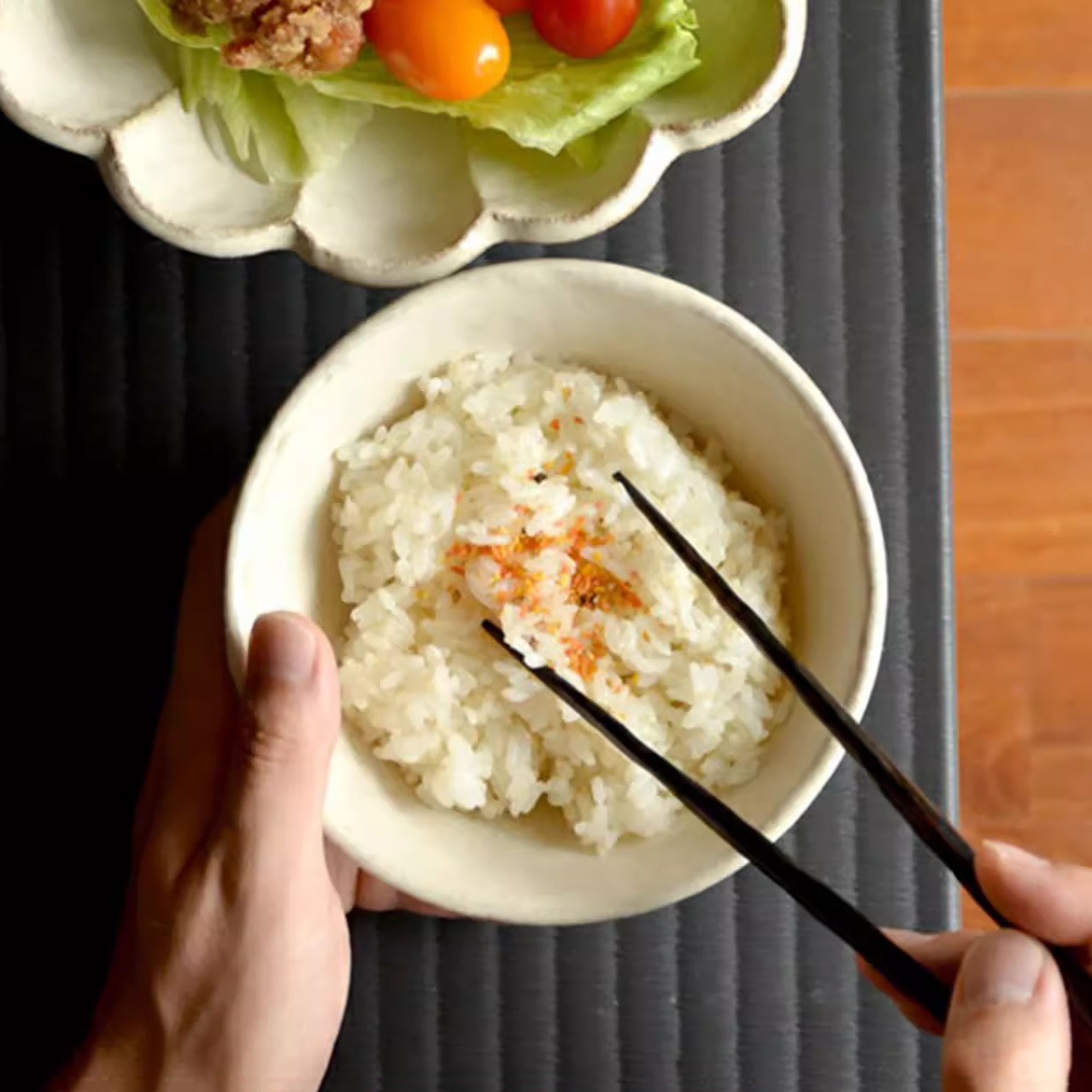 Pear Blossom Shaped Ceramic Dinnerware by Rinka Seito