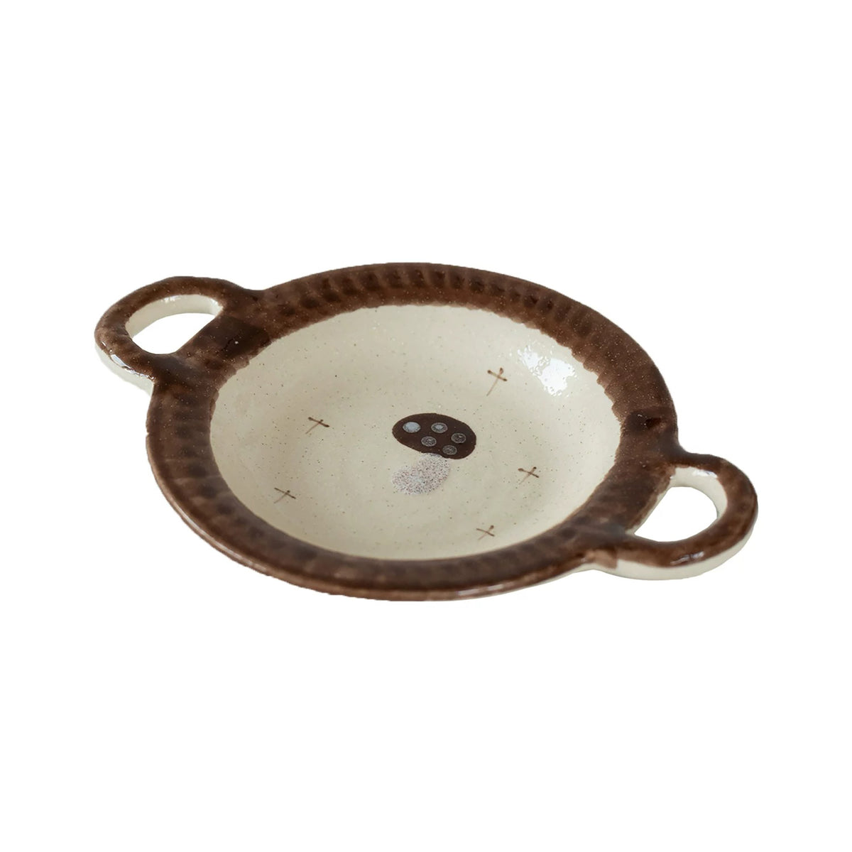 Vaisselle en céramique à motifs de champignons