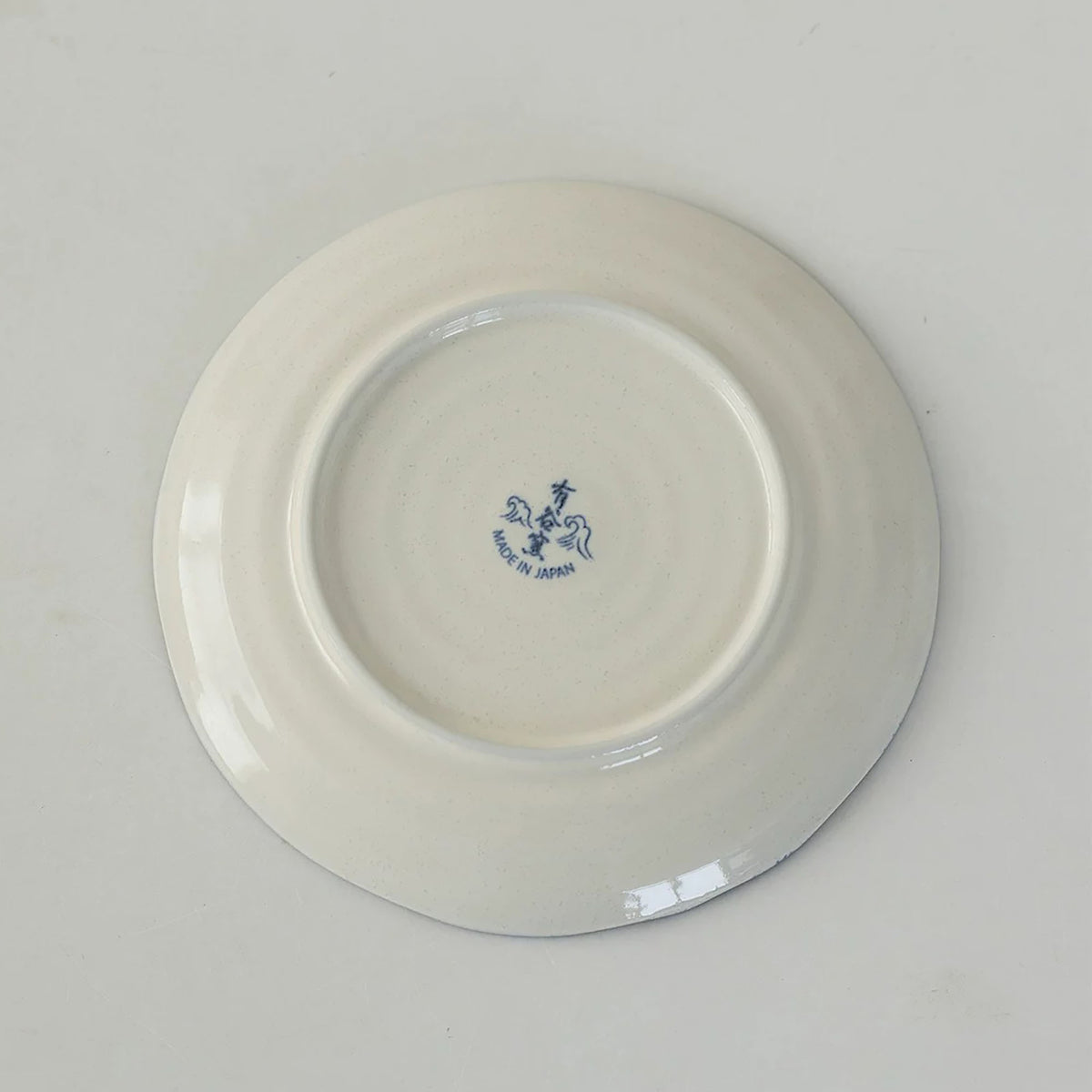 Vaisselle Mino-yaki en céramique à motifs de grenade bleus