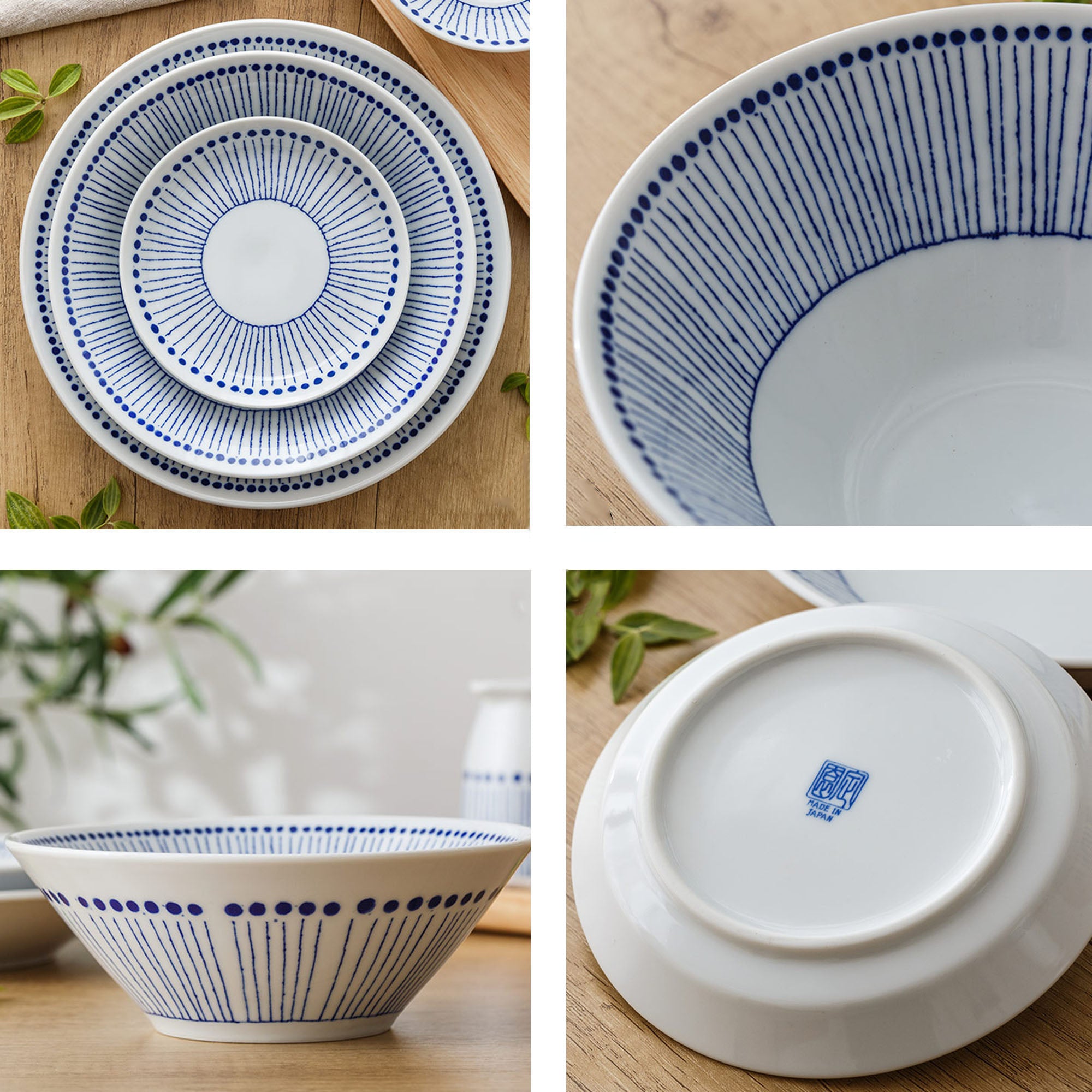 Handmade tableware from Mino-yaki