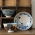 Bol en céramique peint à la main en série Brush Blue