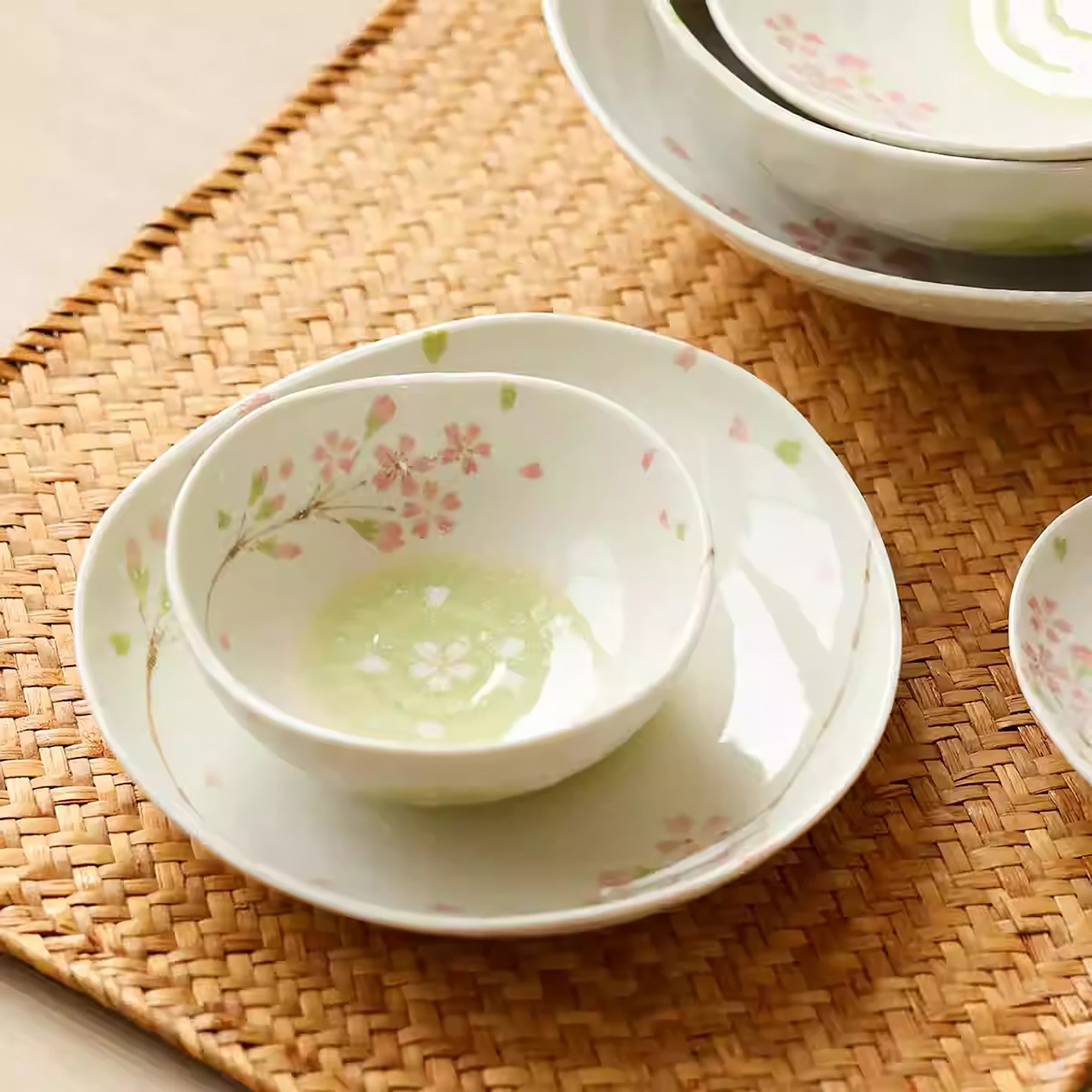 Service de vaisselle en céramique Minoyaki