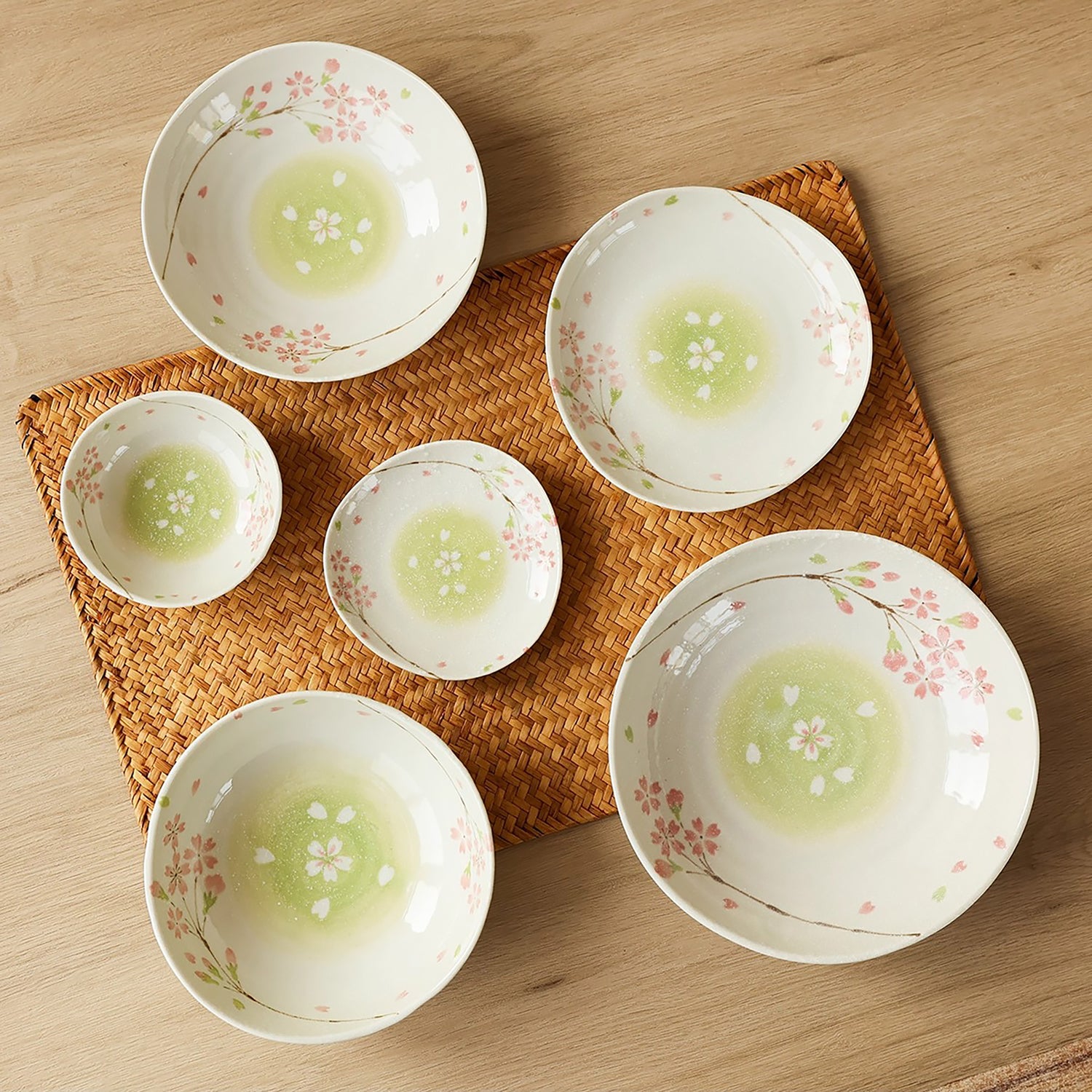 Service de vaisselle en céramique Minoyaki