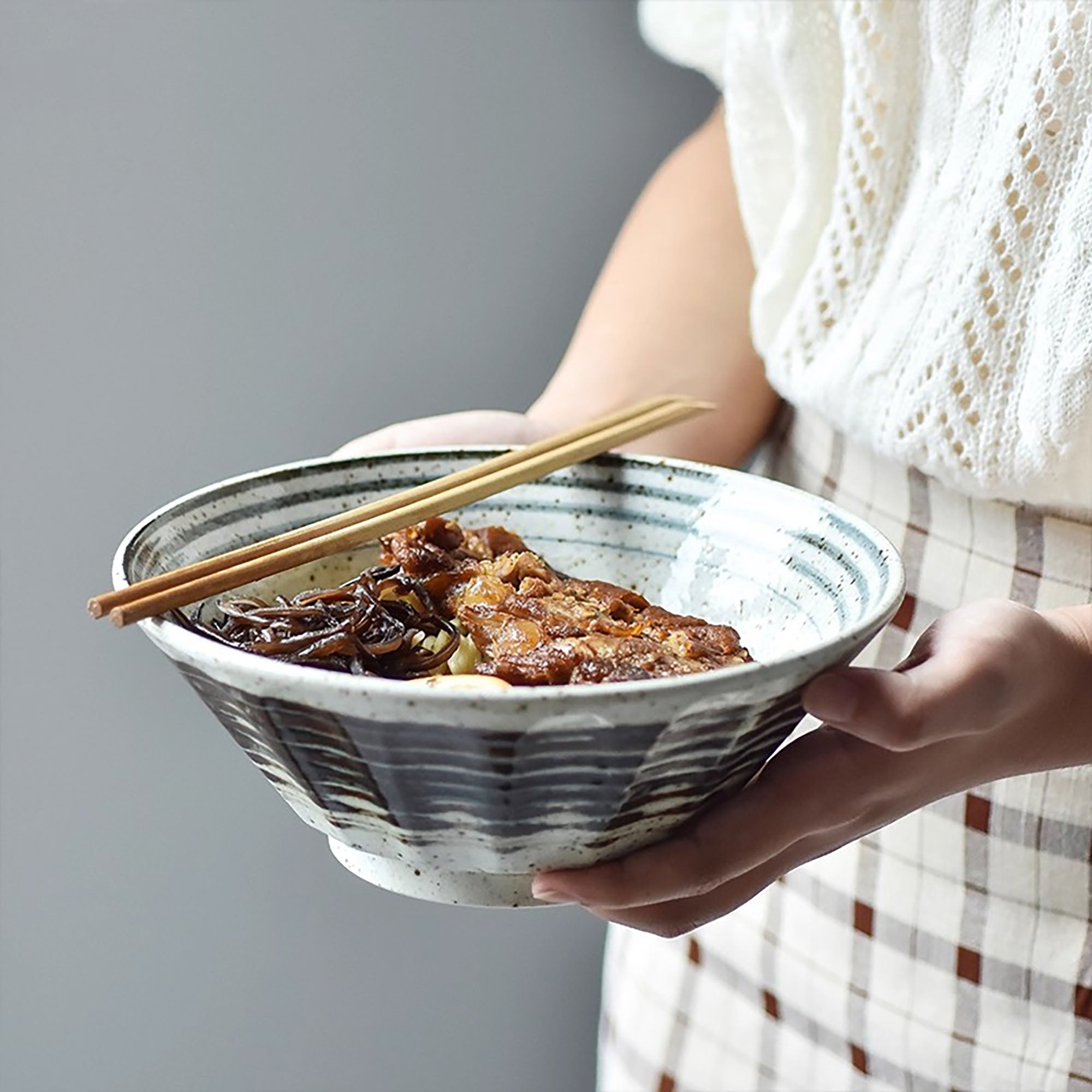 Yuki Shino ceramic tableware from Mino-yaki
