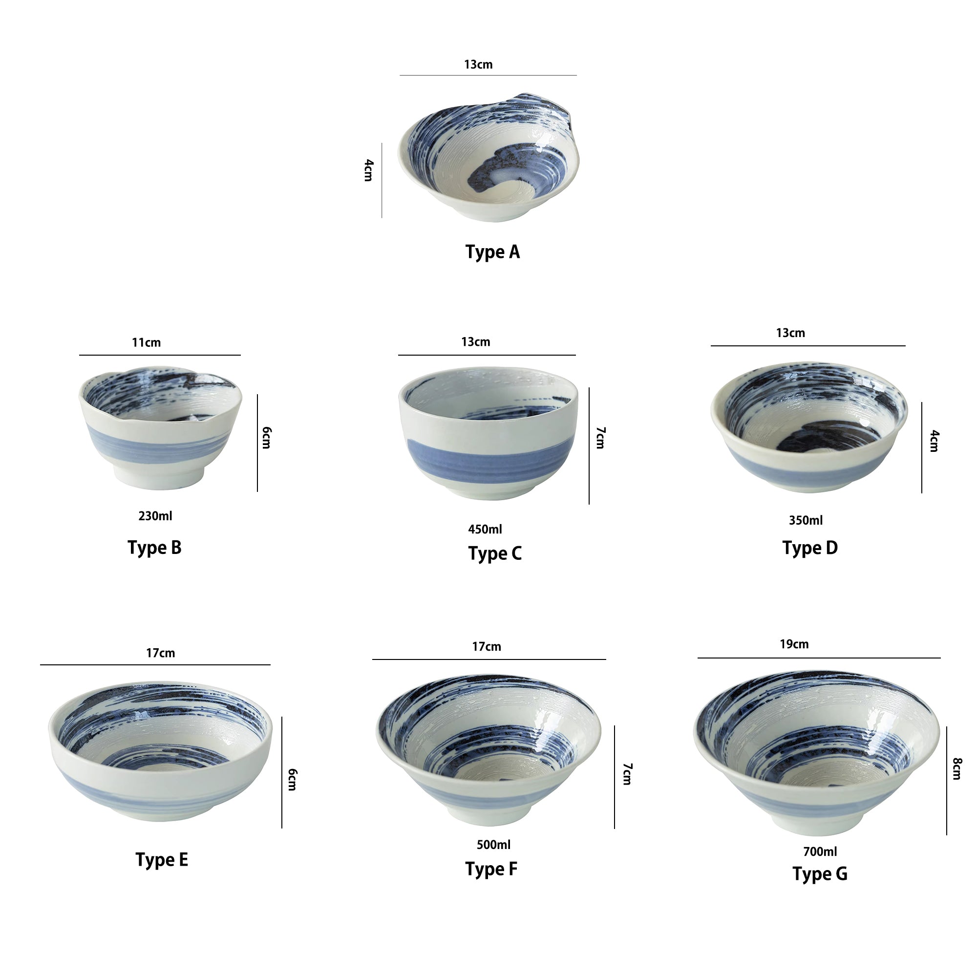 Vaisselle Minoyaki avec motif Seiryu