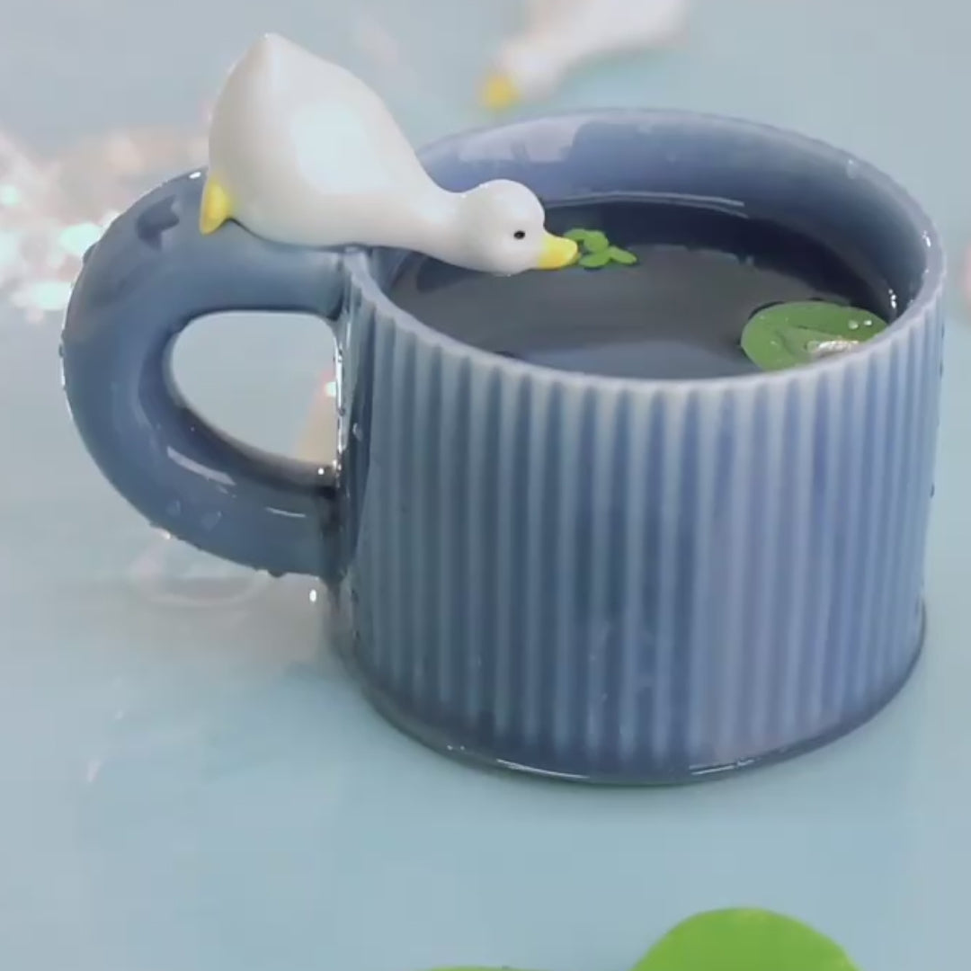 MUG-CANARD-PORCELAINE