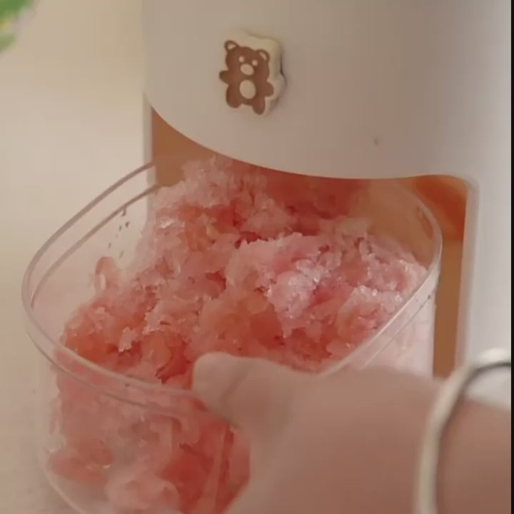 Broyeur à glace manuel pour granités maison