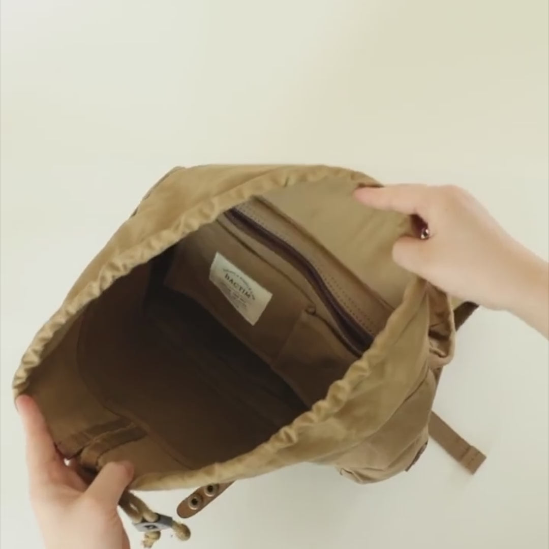 SAC à DOS pour HOMME en CANVAS à 15L