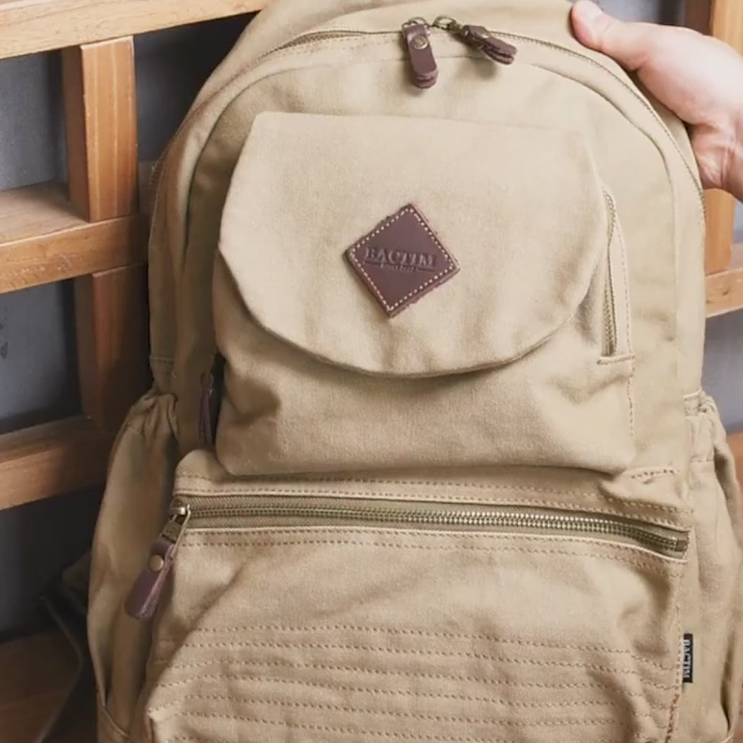 SAC À DOS POUR HOMME EN CANVAS-18L