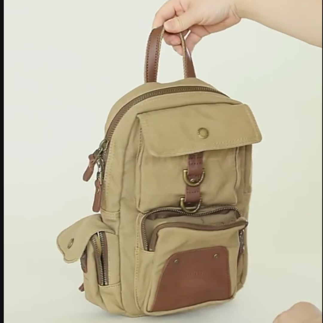 SAC  BANANE pour HOMME avec GRAND capacité enCANVAS