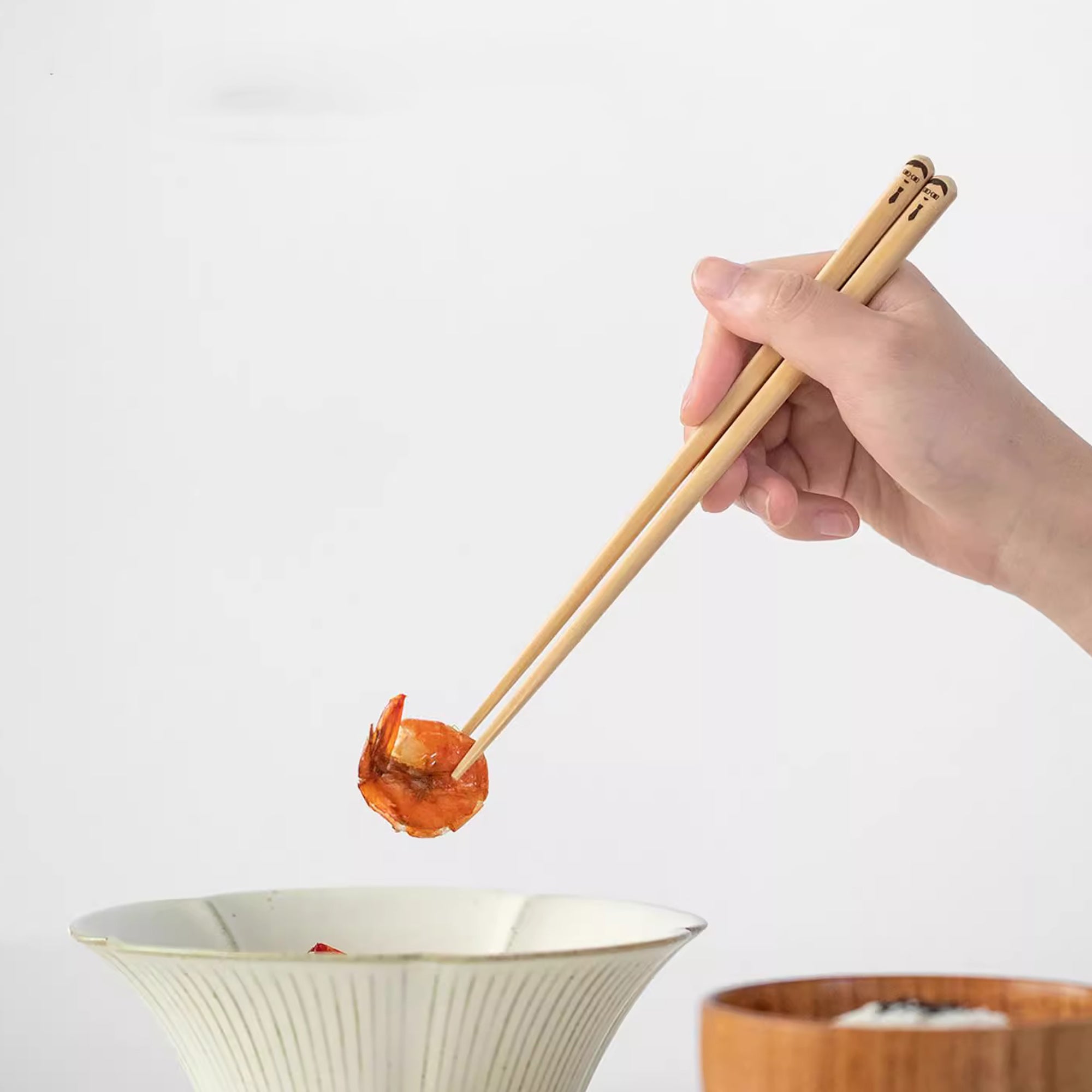 Baguettes en bois avec Design familial