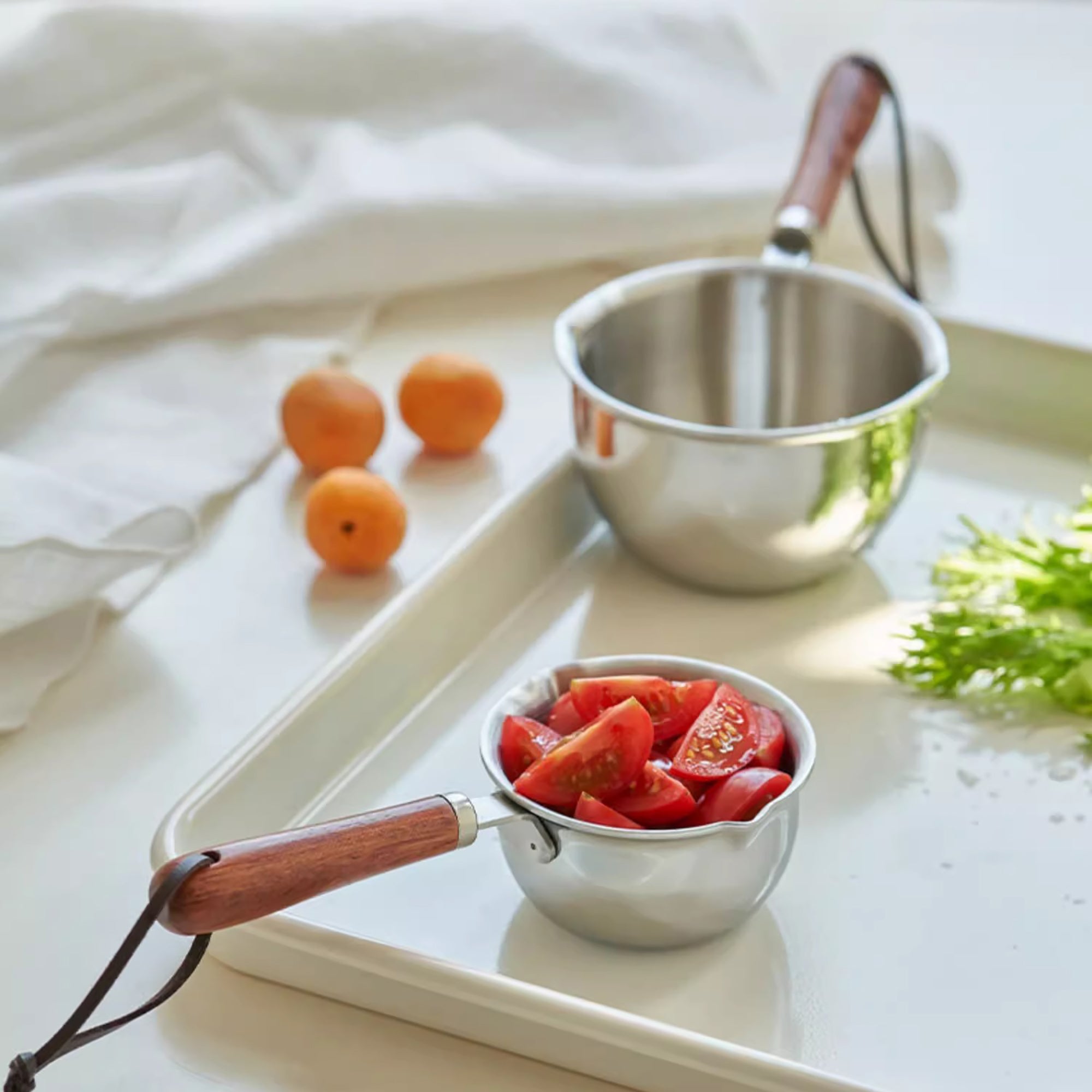 Mini casserole en acier inoxydable