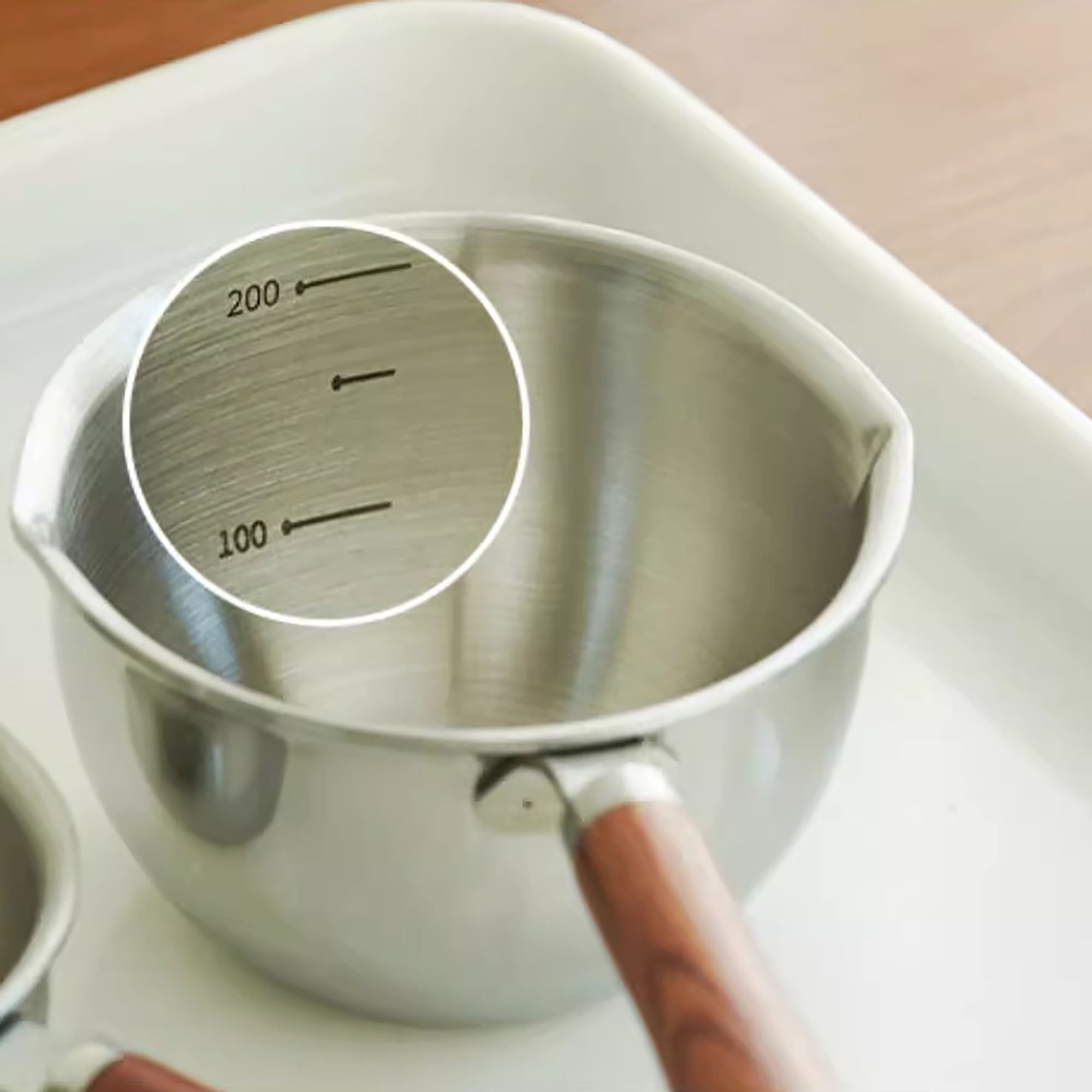 Mini casserole en acier inoxydable