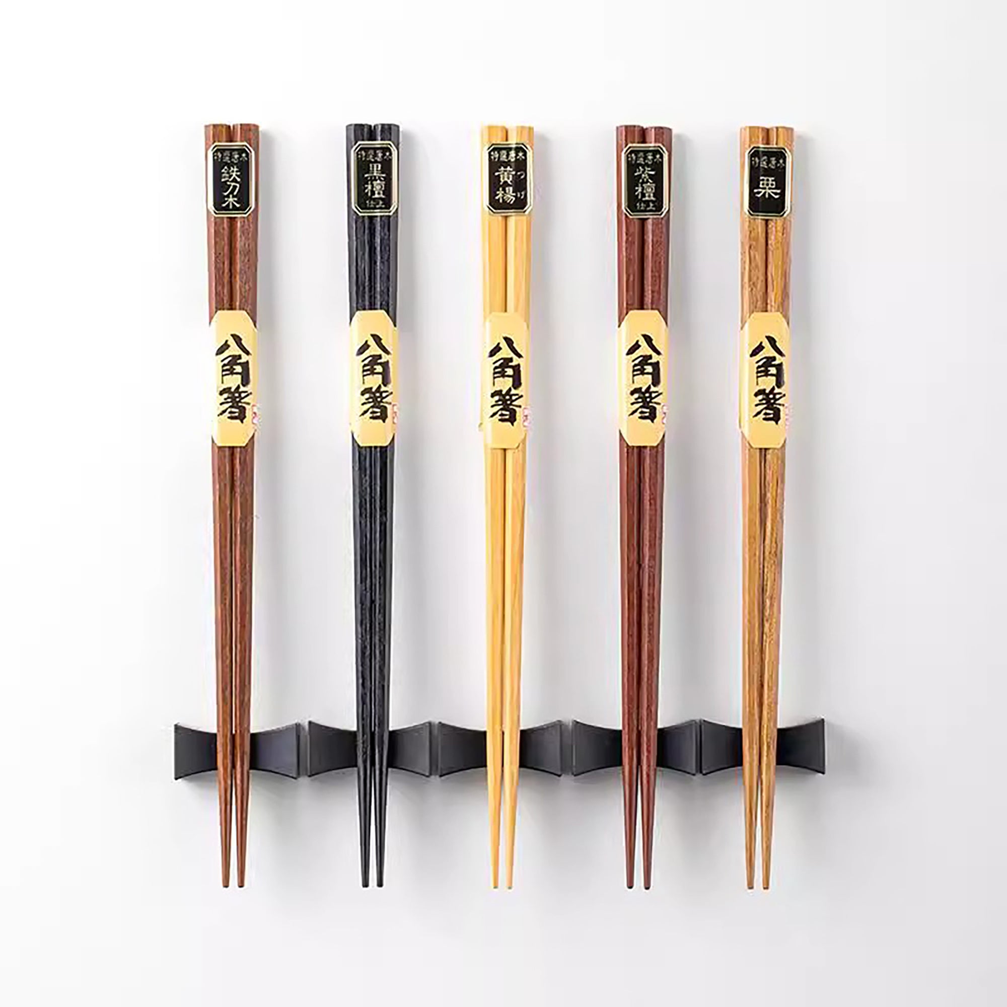 Baguettes en bois massif avec 5 essences