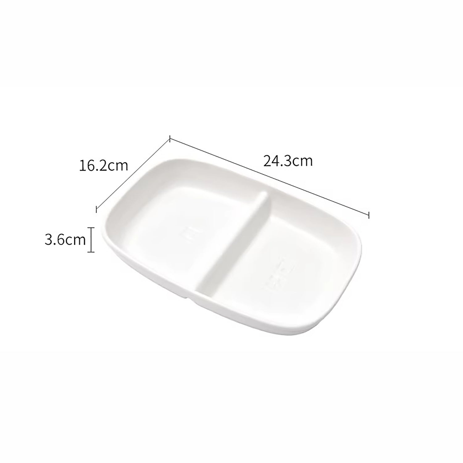 Assiette compartimentée en céramique Shimoyama