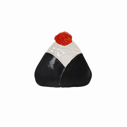 Petite assiette Mino-yaki en forme d’onigiri