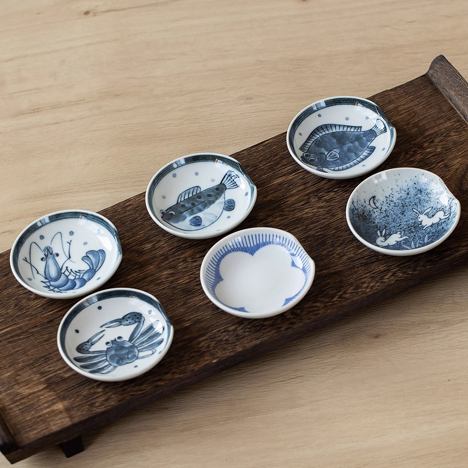 Assiettes à apéritif japonaises