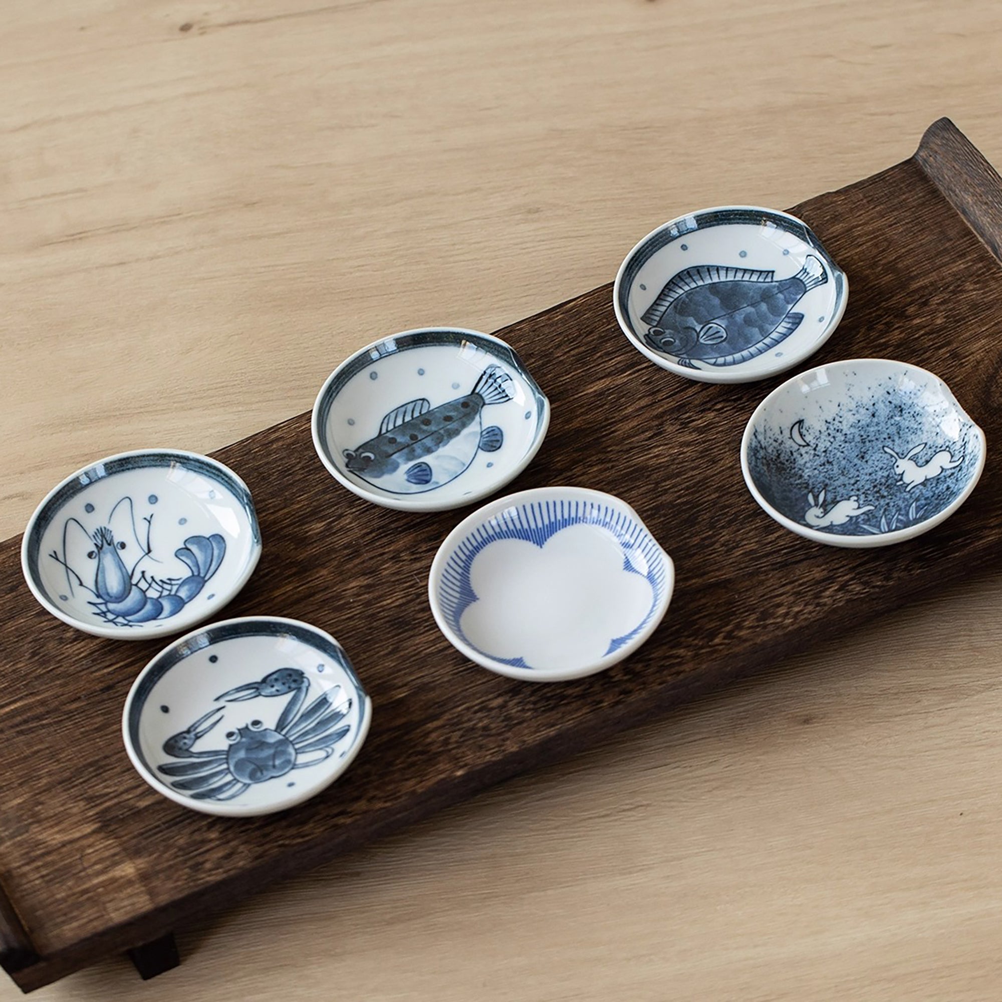 Assiettes à apéritif japonaises