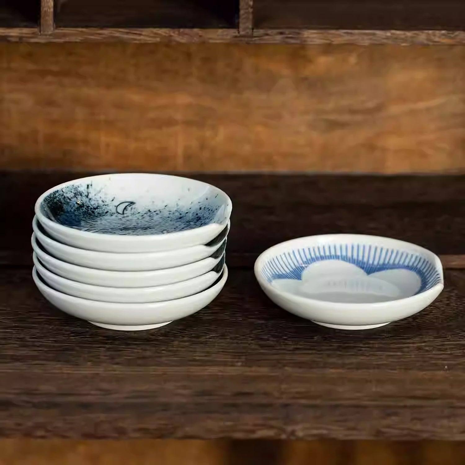 Assiettes à apéritif japonaises