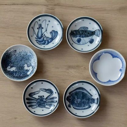 Assiettes à apéritif japonaises