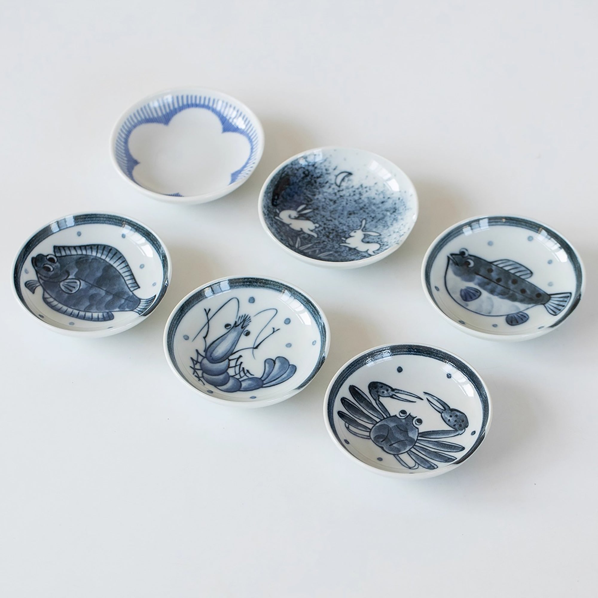 Assiettes à apéritif japonaises