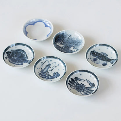 Assiettes à apéritif japonaises