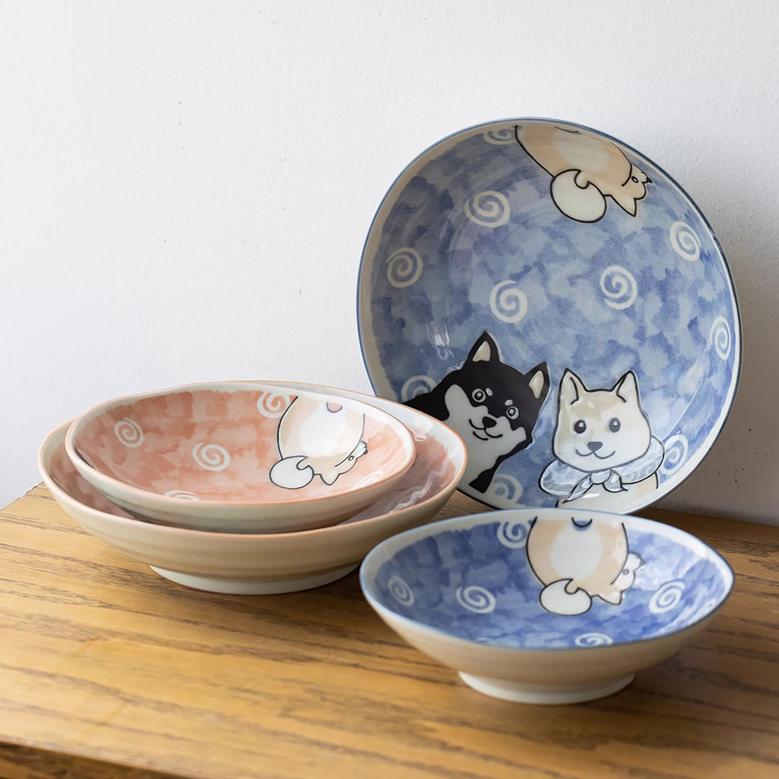 ASSIETTE MOTIF CHIEN DE MINO