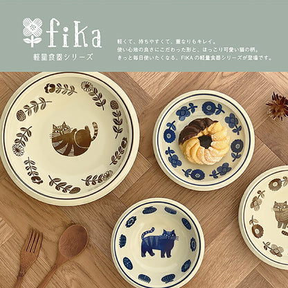 Assiette creuse en céramique FIKA