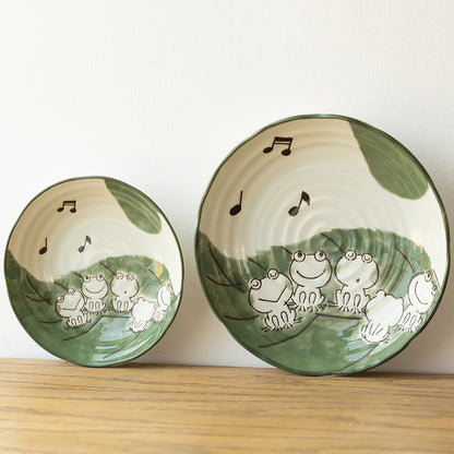 Minoyaki deep plate