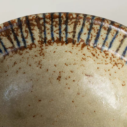 Vaisselle Mino-yaki motif “aiguilles de pin Tokusa”