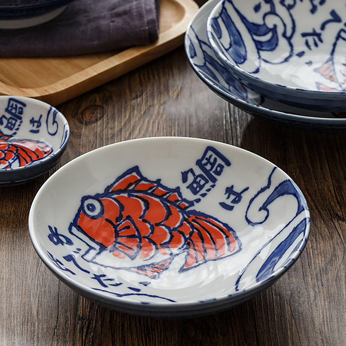 Traditional Nishido Kiln Plate