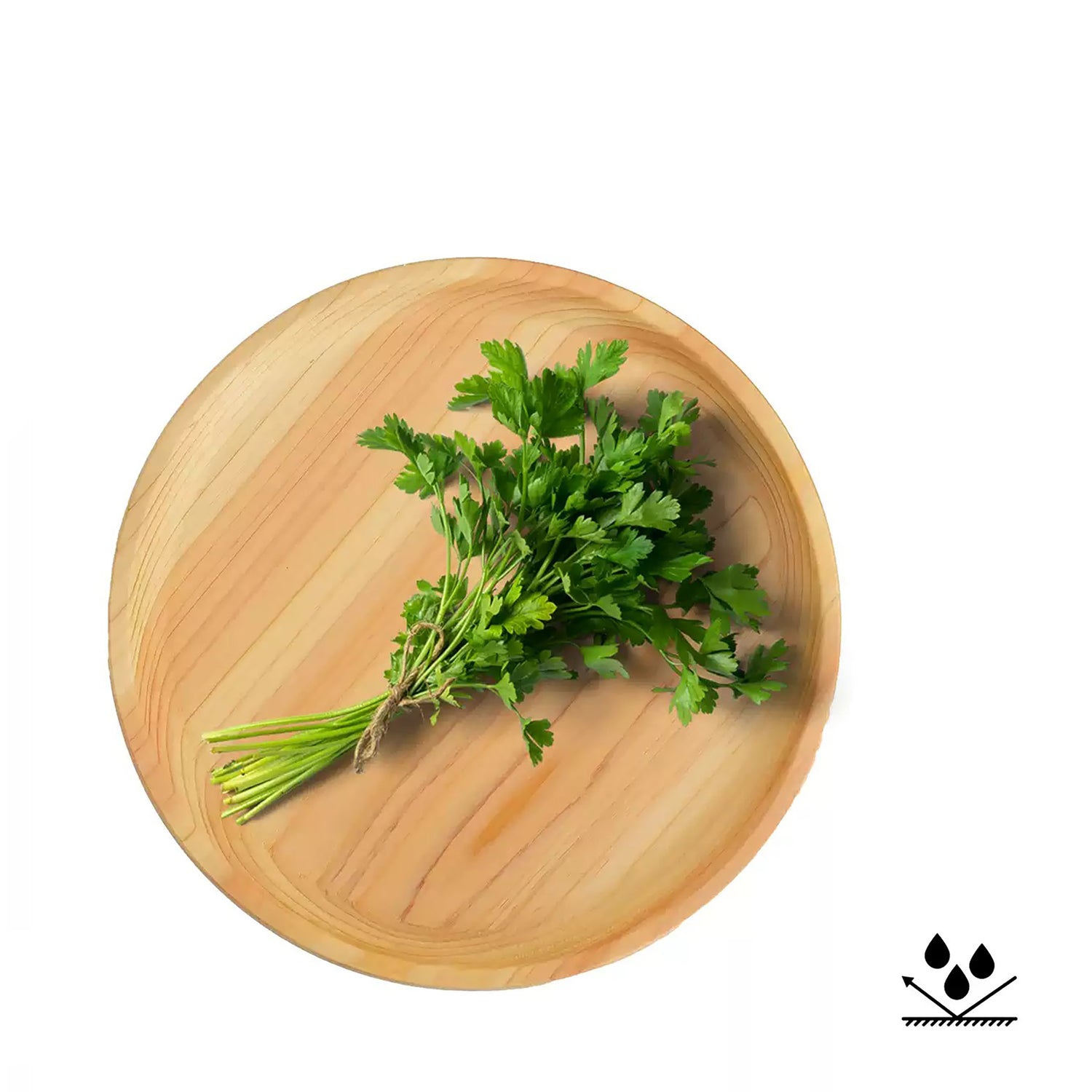 Assiette en bois Hinoki massif