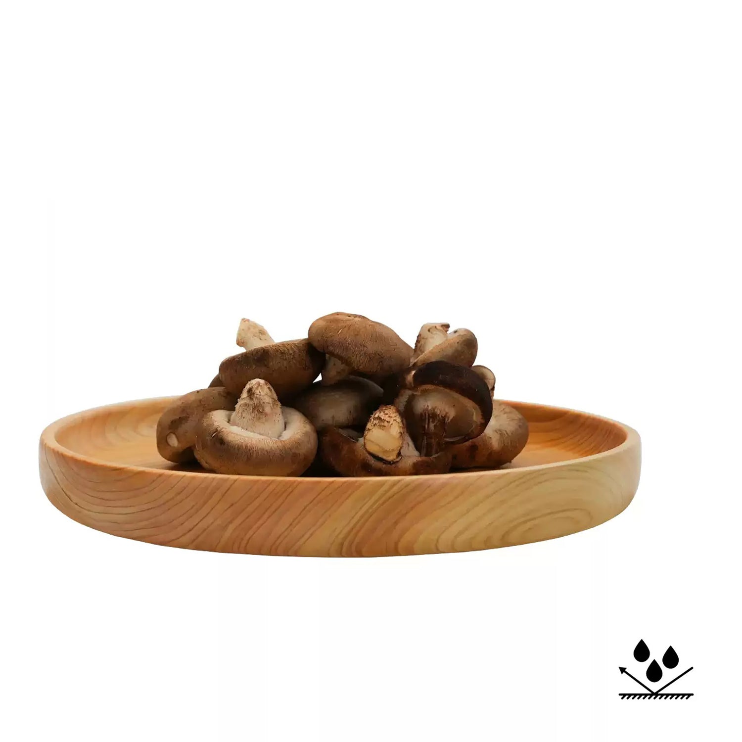 Assiette en bois Hinoki massif