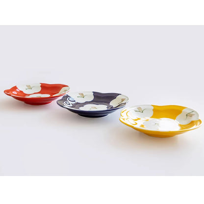 Assiette camélia Arita